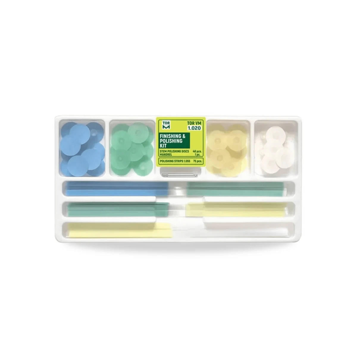 TOR VM Finishing & Polishing Kit (1.020), 75 pcs