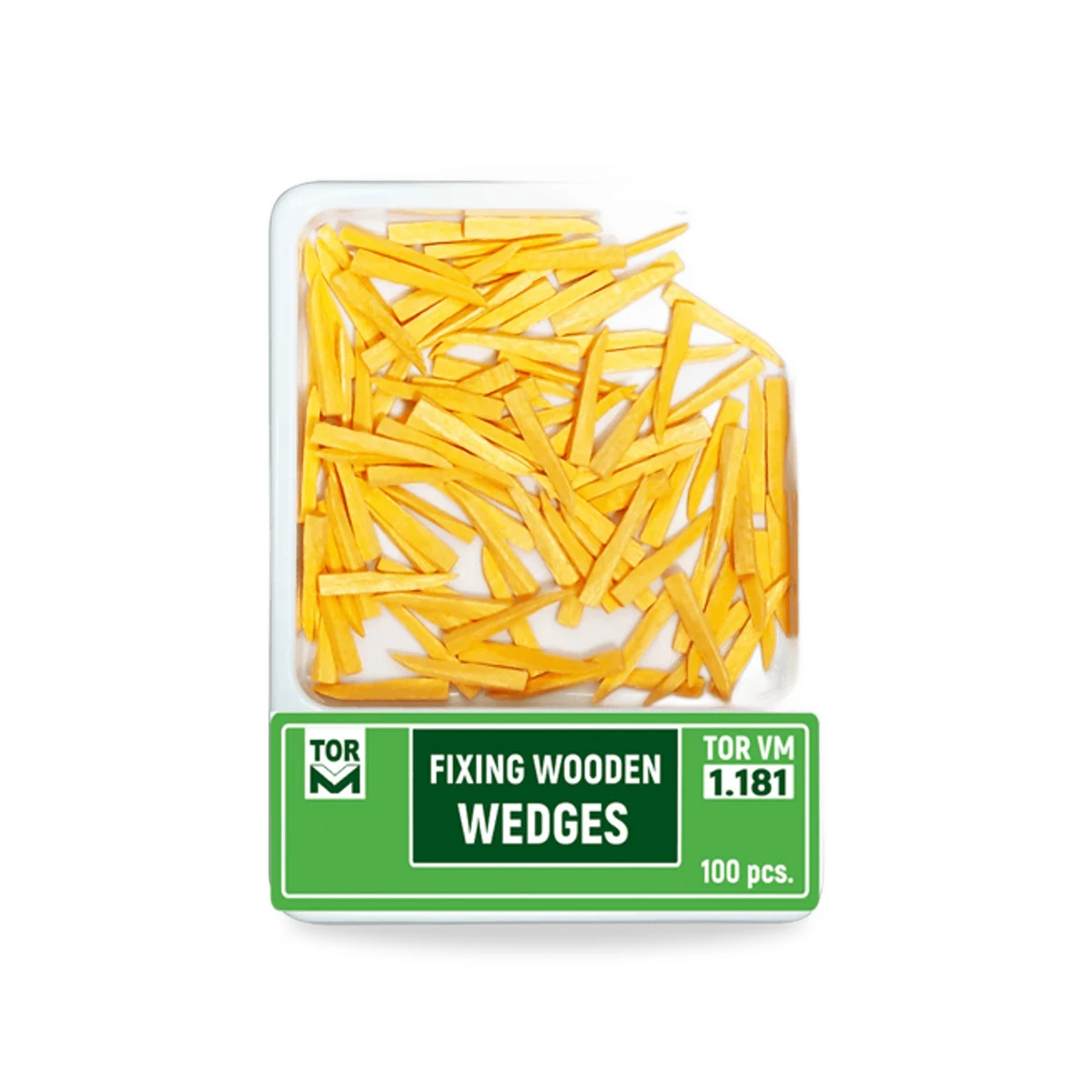 TOR VM Fixing Wooden Wedges (1.181) 100pcs