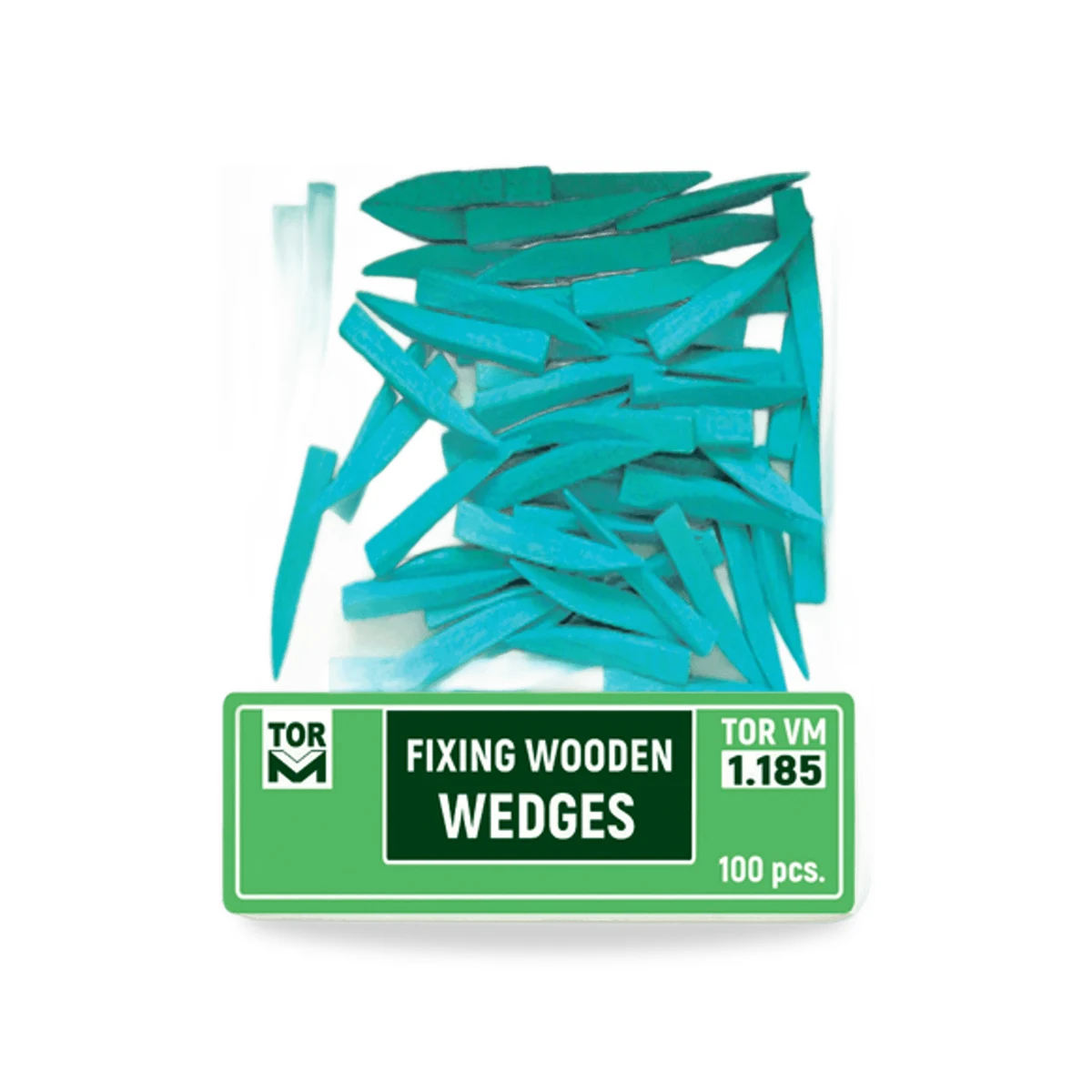 TOR VM Fixing Wooden Wedges (1.185) 100pcs