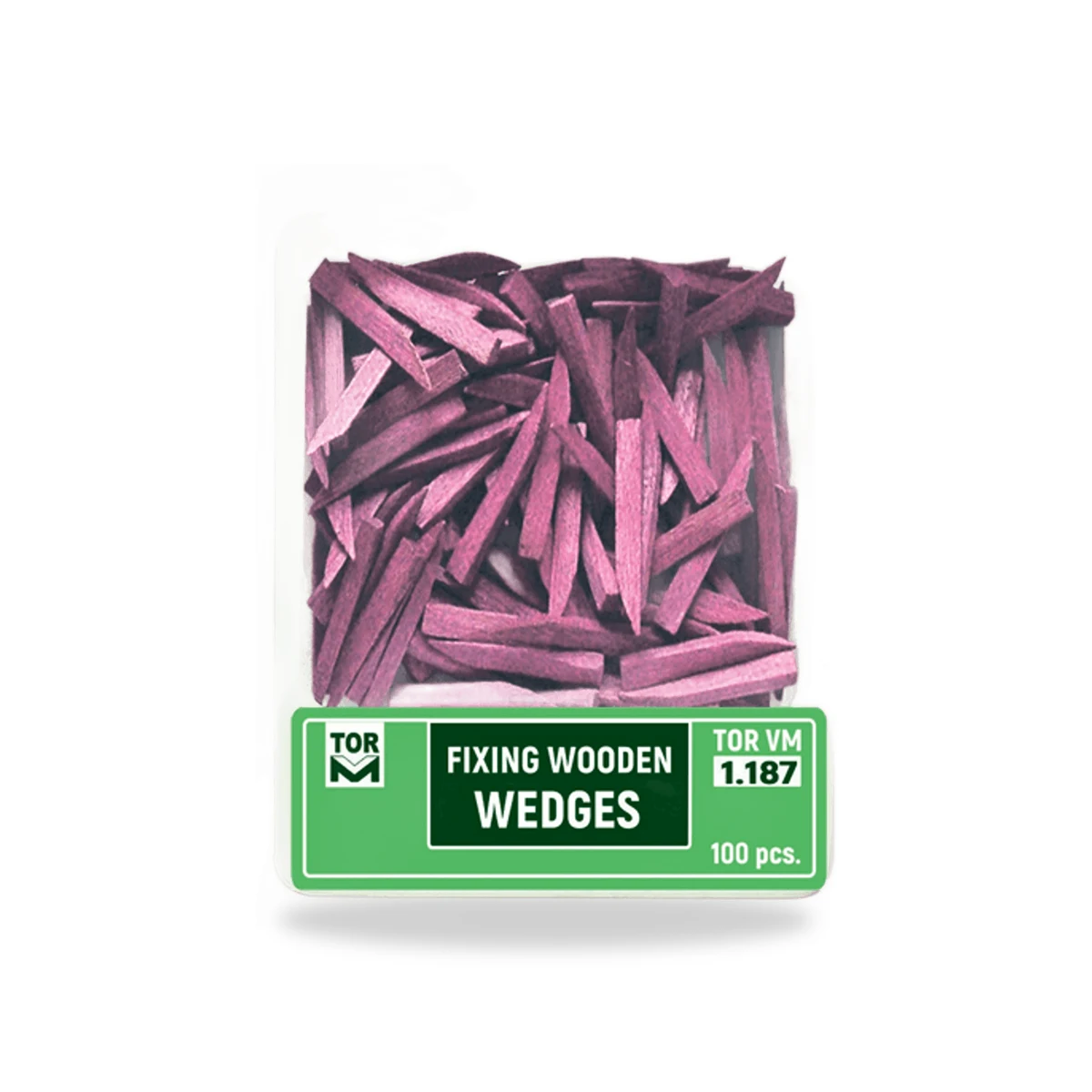 TOR VM Fixing Wooden Wedges (1.187) 100pcs