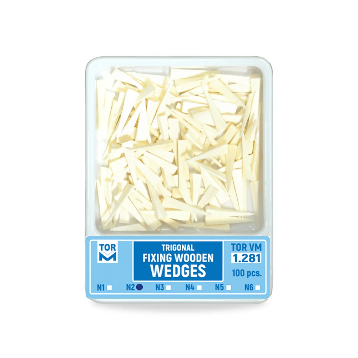 TOR VM Fixing Wooden Wedges (1.281) 100pcs