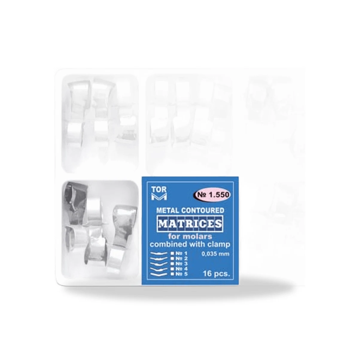 TOR VM Metal Matrices (1.550) 16pcs