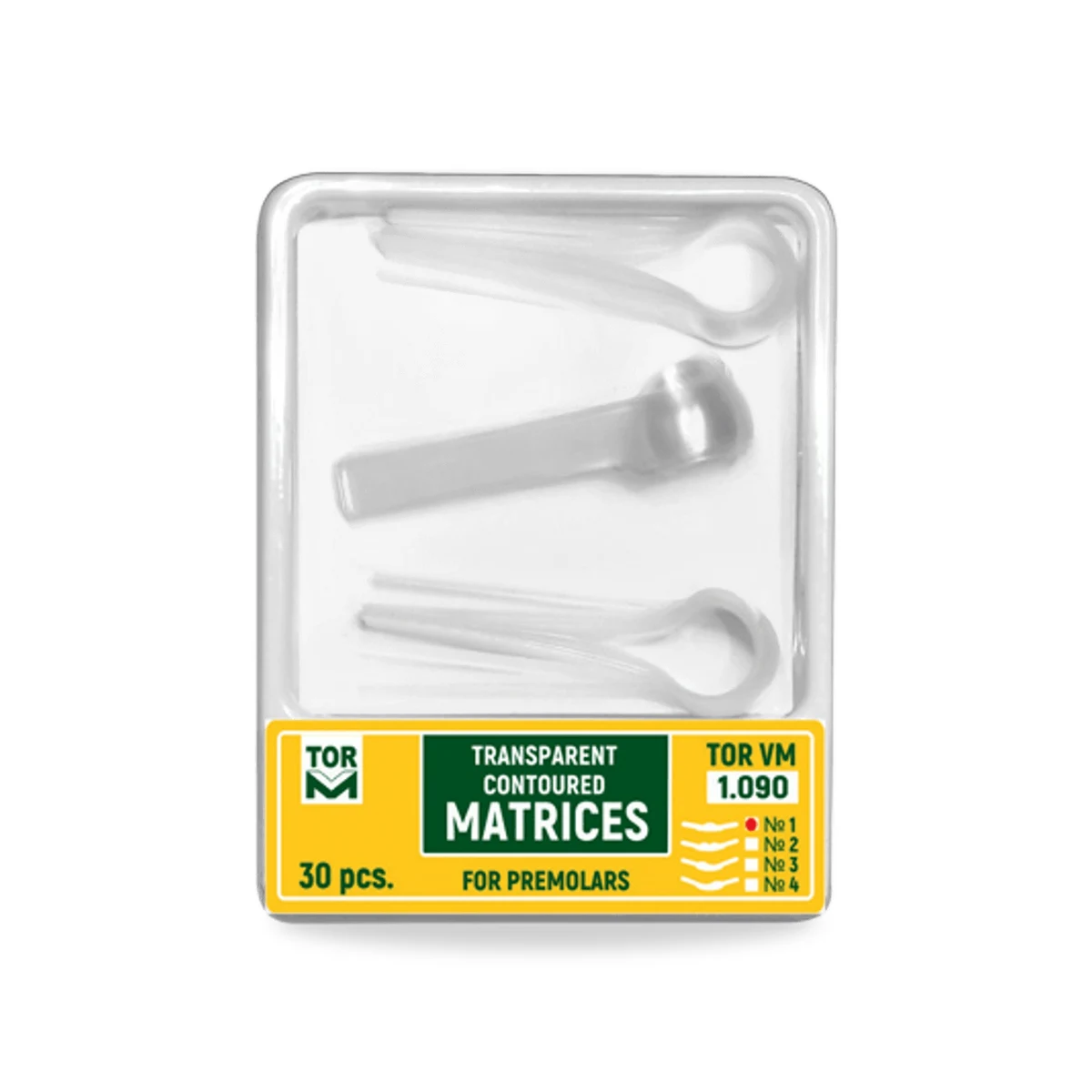 TOR VM Wide Metal U-Band (1.1939) 12pcs