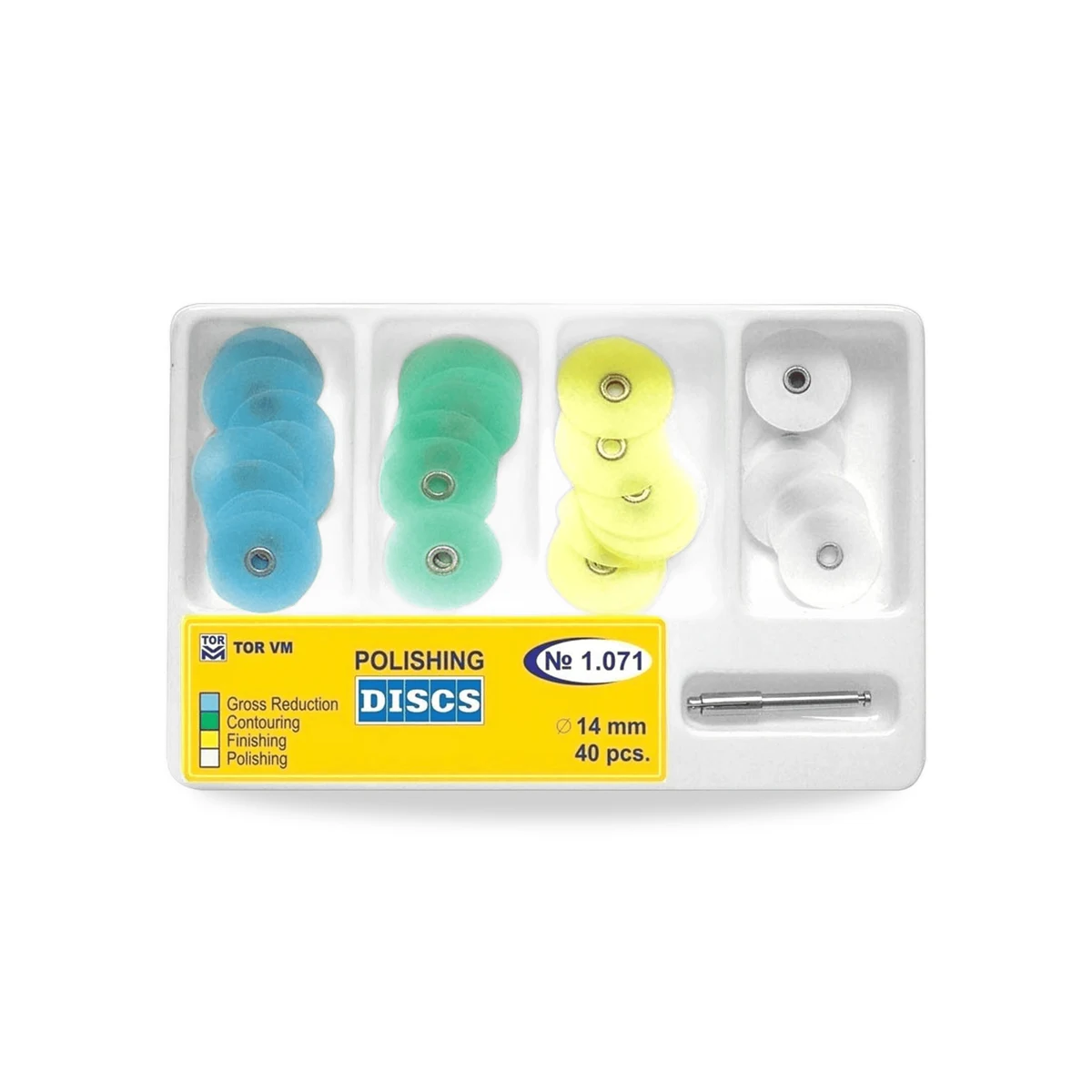 TOR VM Polishing Discs (1.071) 40pcs