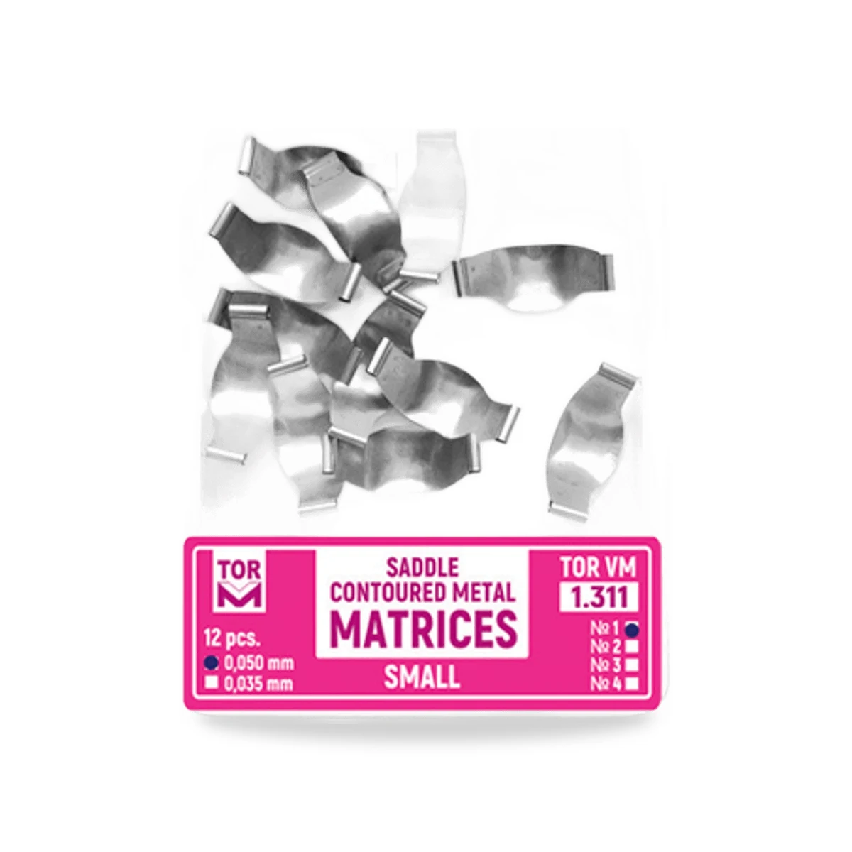 TOR VM Saddle Matrices (1.311) 12pcs