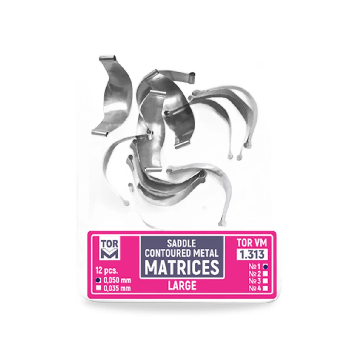 TOR VM Saddle Matrices (1.313) 12pcs