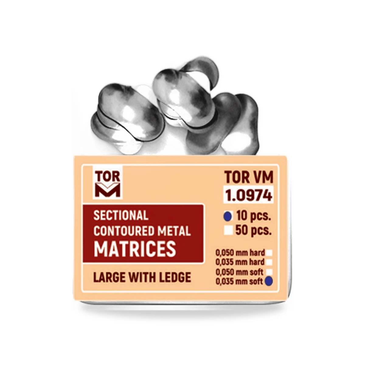 TOR VM Sectional Matrices (1.0974) 50pcs