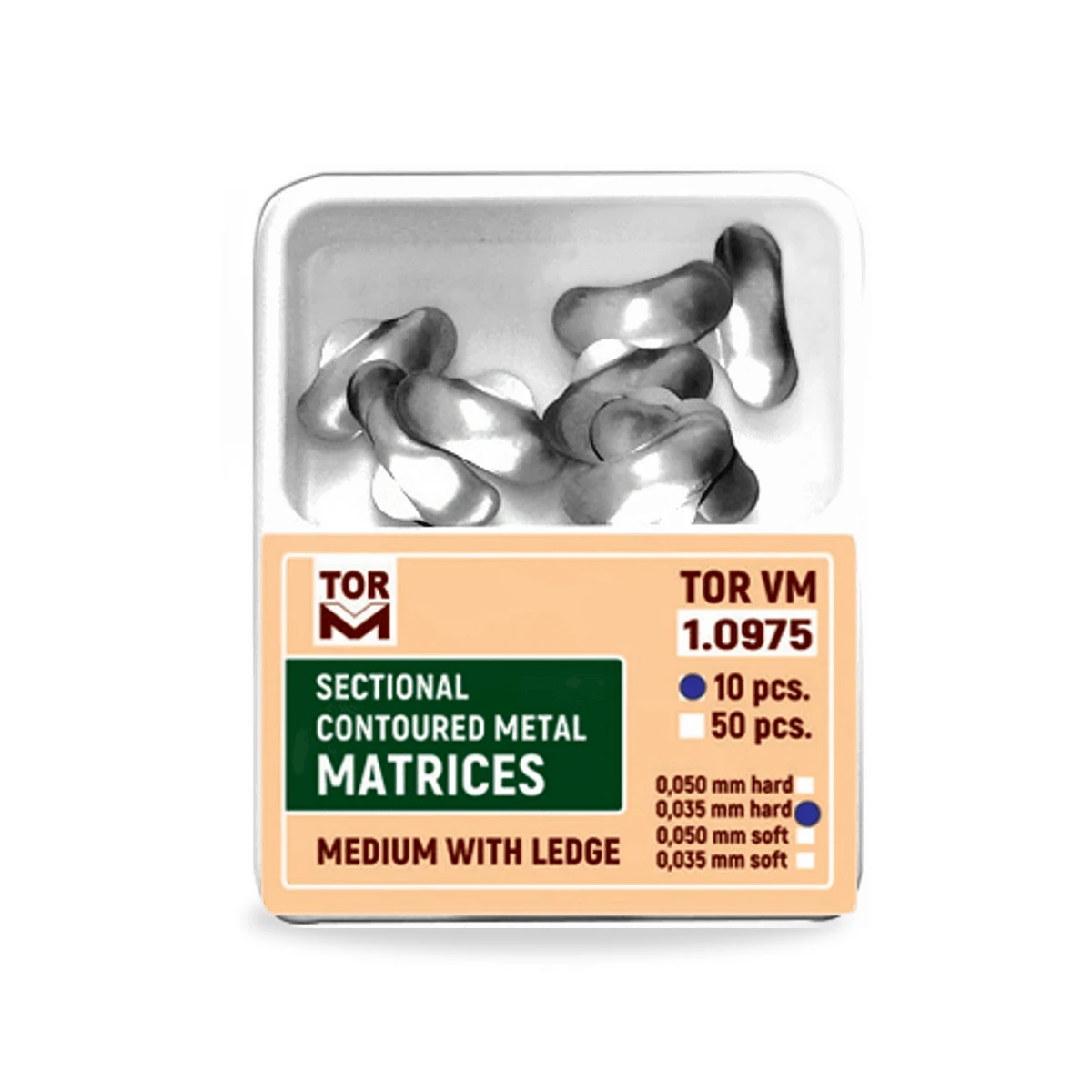 TOR VM Sectional Matrices (1.0975) 10pcs
