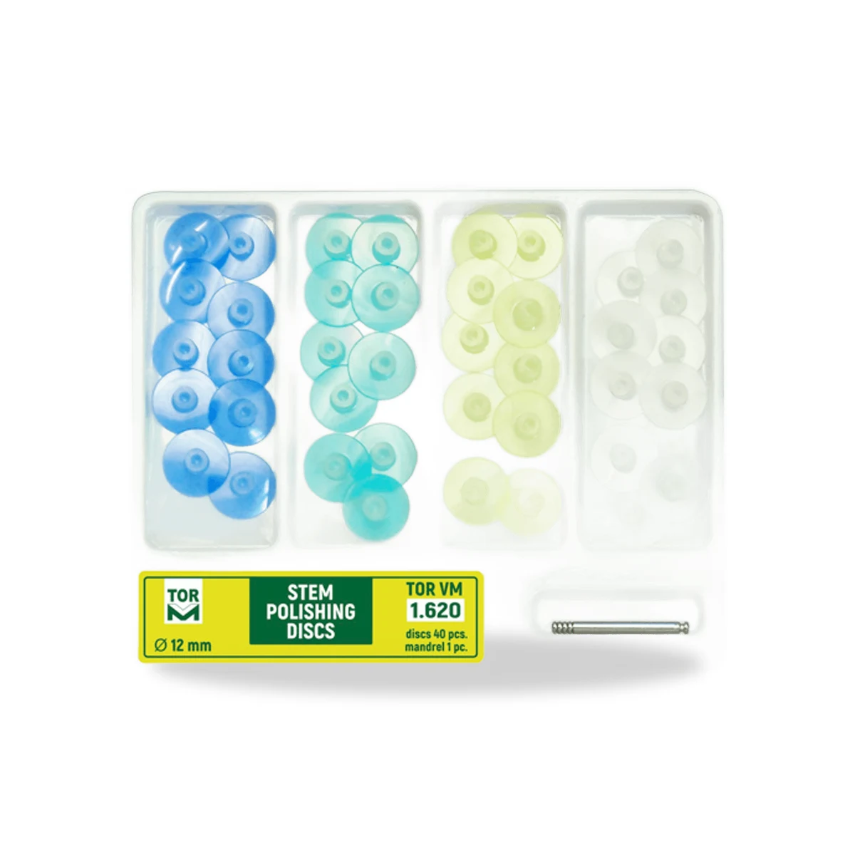 TOR VM Stem Polishing Discs (1.620) 40pcs